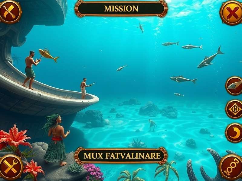 Coral Coast Crusaders mission selection screen